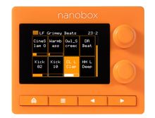Load image into Gallery viewer, 1010music nanobox | tangerine – Compact Streaming Sampler