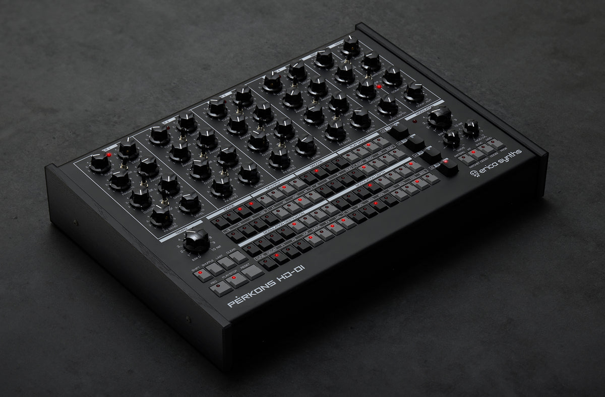 Erica Synths PĒRKONS HD-01 Black – Mission Synths