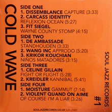 Load image into Gallery viewer, Various : Cold Wave #1 (LP,Compilation,Limited Edition)