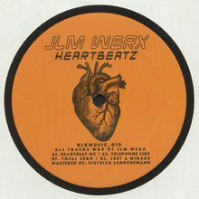Load image into Gallery viewer, JLM Werx : Heartbeatz (12",45 RPM,EP)