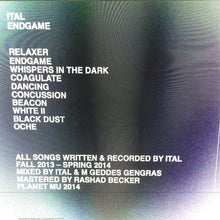 Load image into Gallery viewer, Ital (3) : Endgame (LP,Album)