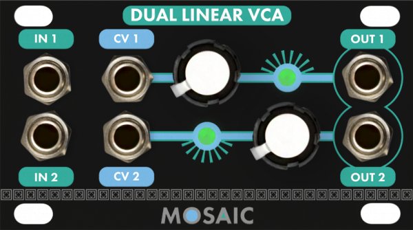 Mosaic Dual Linear VCA