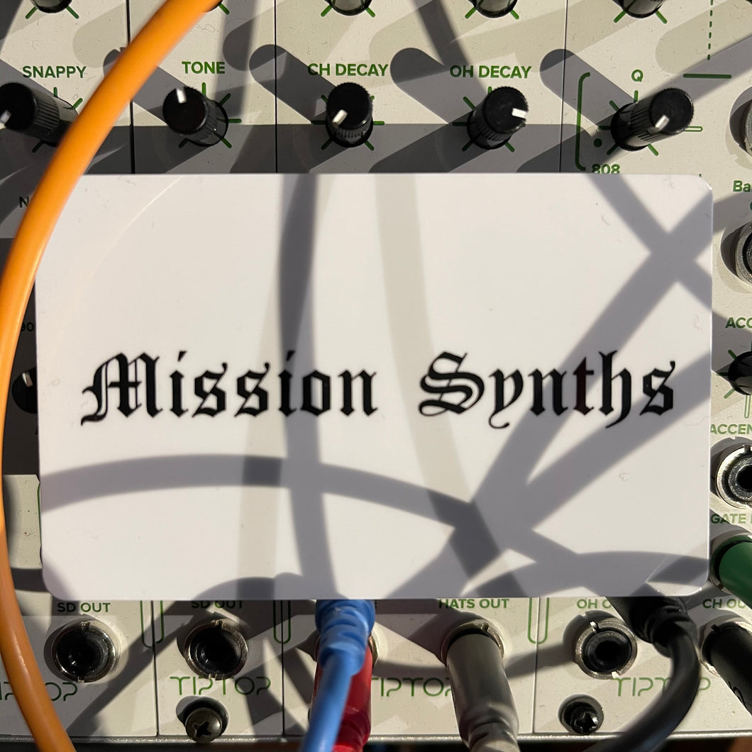 Mission Synths Gift Card