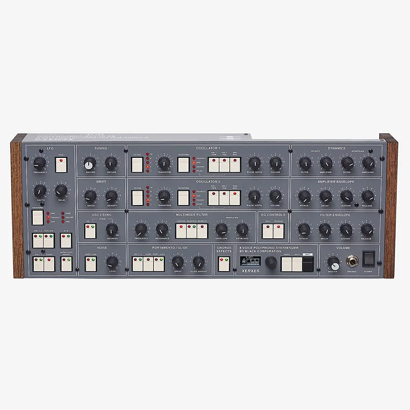 Black Corporation Xerxes MK1 Analog Desktop Synthesizer