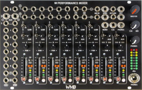 WMD performance mixer モジュラーシンセ WMD Performance Mixer (Pre-Owned) – Mission Synths