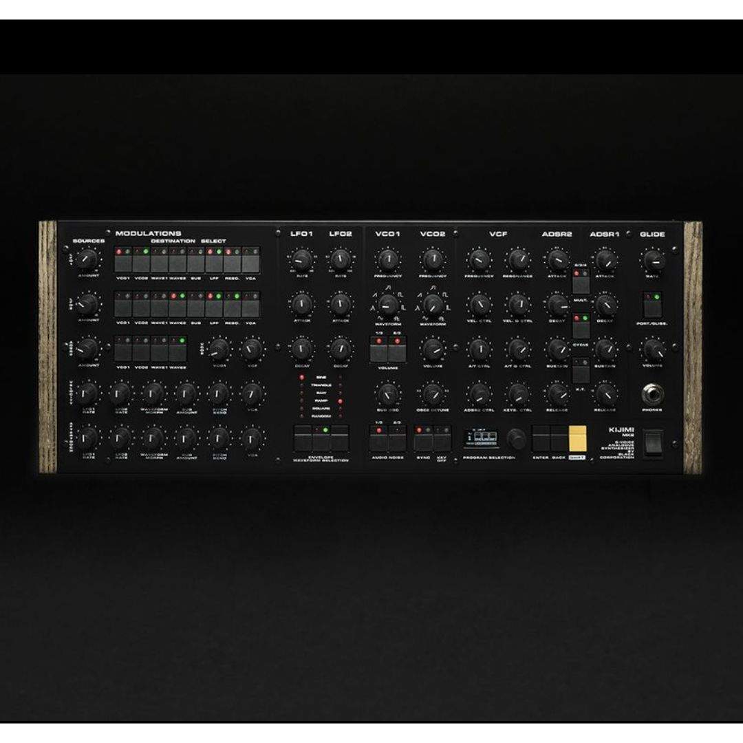鍵盤楽器 Black Corporation Kijimi MK1 Black Corporation Kijimi Analog Synthesizer - Perfect Circuit