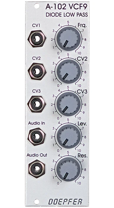 Doepfer A-102 Diode Low Pass Filter (Special Order) – Mission Synths
