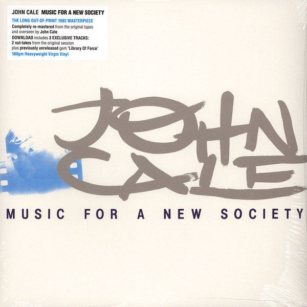 John Cale : Music For A New Society (LP,Album,Reissue,Remastered)
