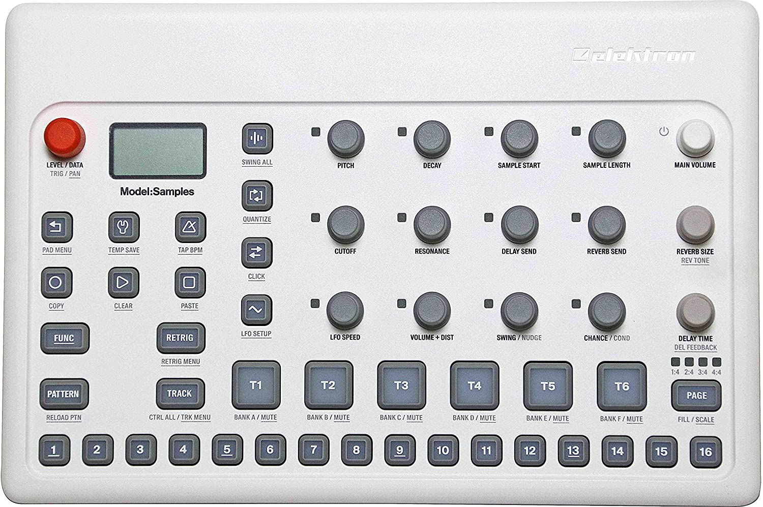 Elektron Model Samples リズムマシン Elektron Model:Samples – Mission Synths