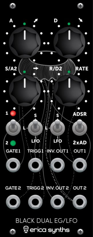 Erica Synths Black Dual EG/LFO