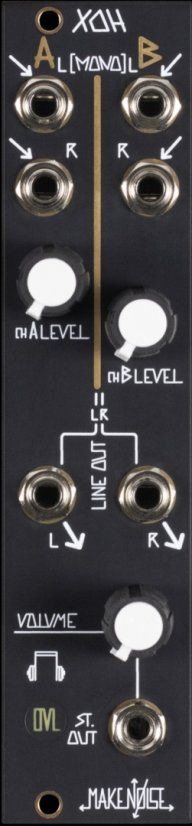 Make Noise XOH モジュラーシンセ ユーロラック make noise xoh おそお モジュラー ユーロラック ミキサー