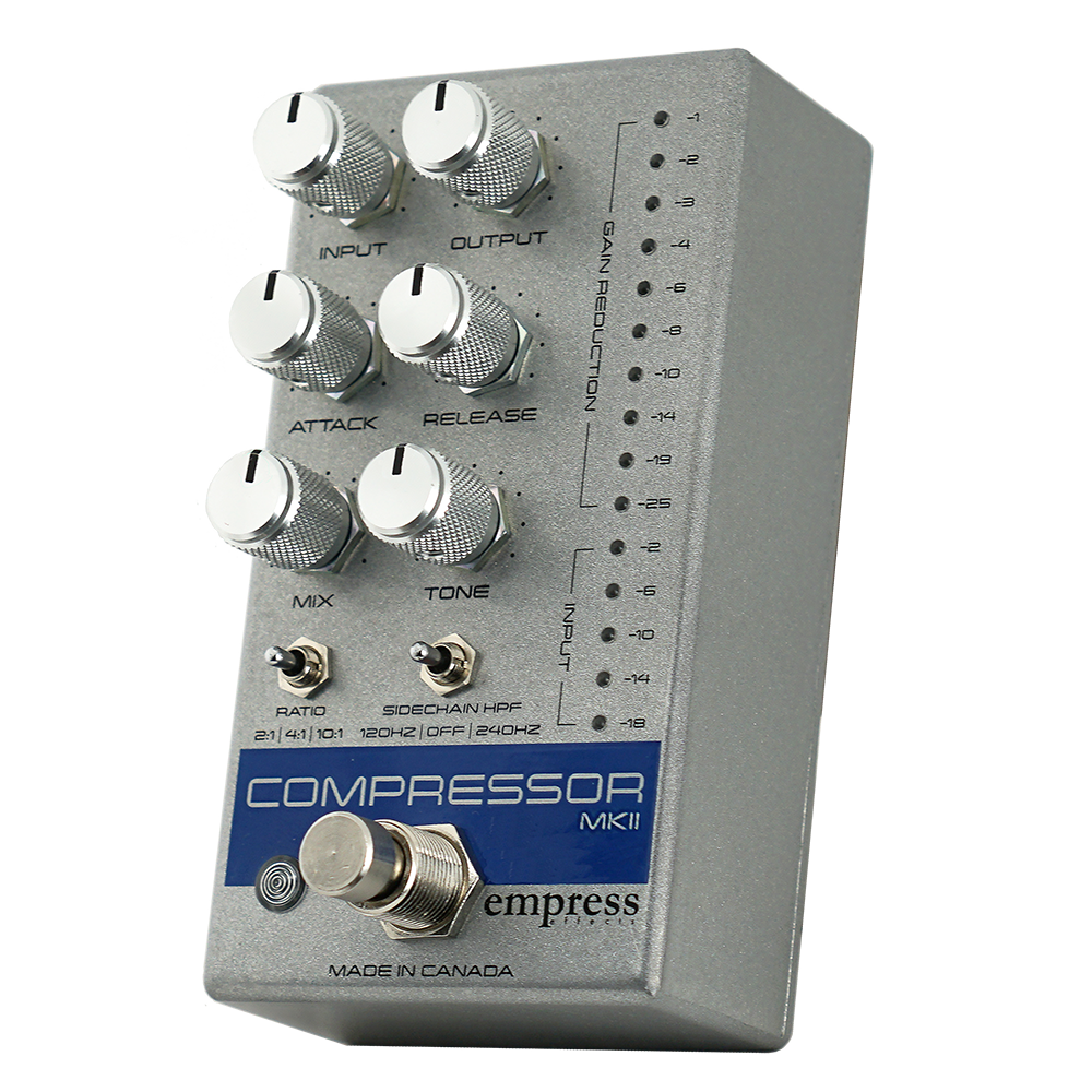 Empress Effects Compressor MKII Silver – Mission Synths Empress Effects Compressor MKII Silver – Mission Synths