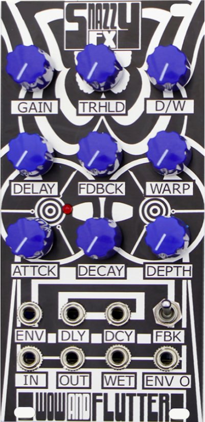 wow and flutter pedal Snazzy FX Wow + Flutter
