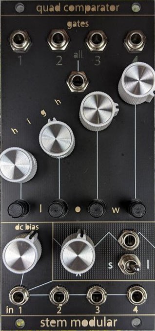 Stem Modular Quad Comparator