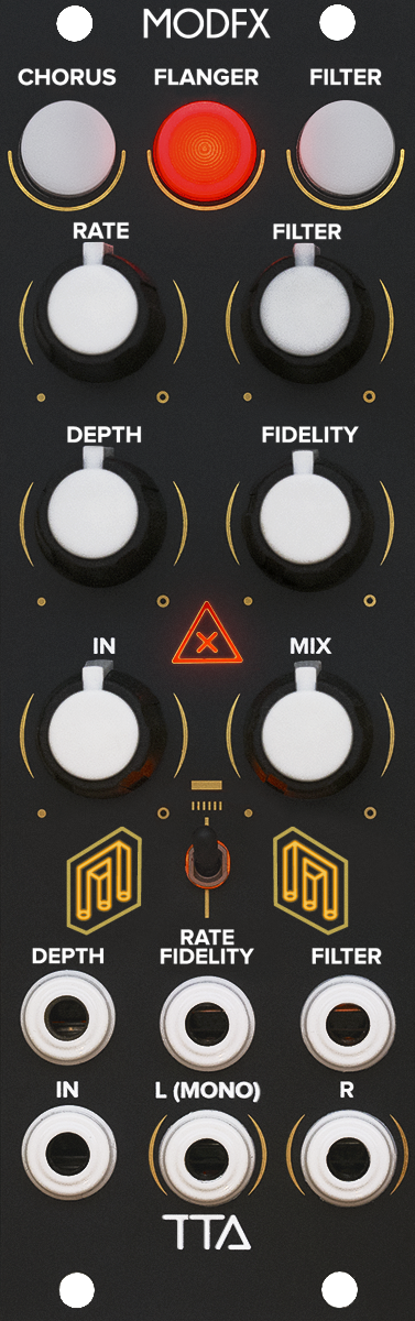 Tiptop Audio ModFX Chorus, Flanger and Filter