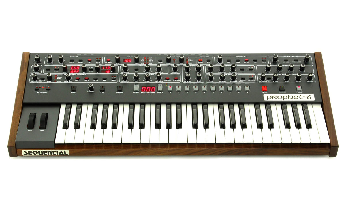 Sequential Prophet-6 Polyphonic Analog Synthesizer (Special Order ...