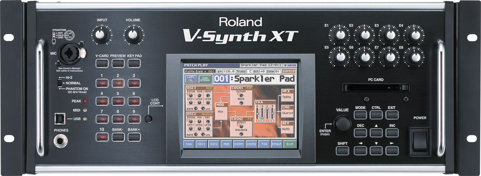 Roland V-Synth XT Rack Mount Digital Synthesizer (Pre-Owned 
