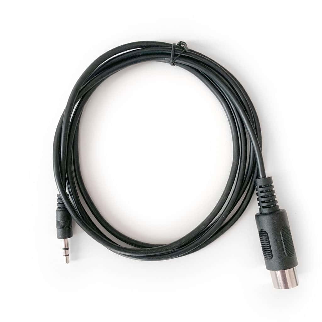 Retrokits 1.5m TRS-A to Male DIN5 Cable