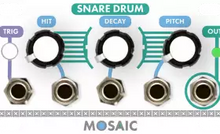 Load image into Gallery viewer, Mosaic Snare Drum
