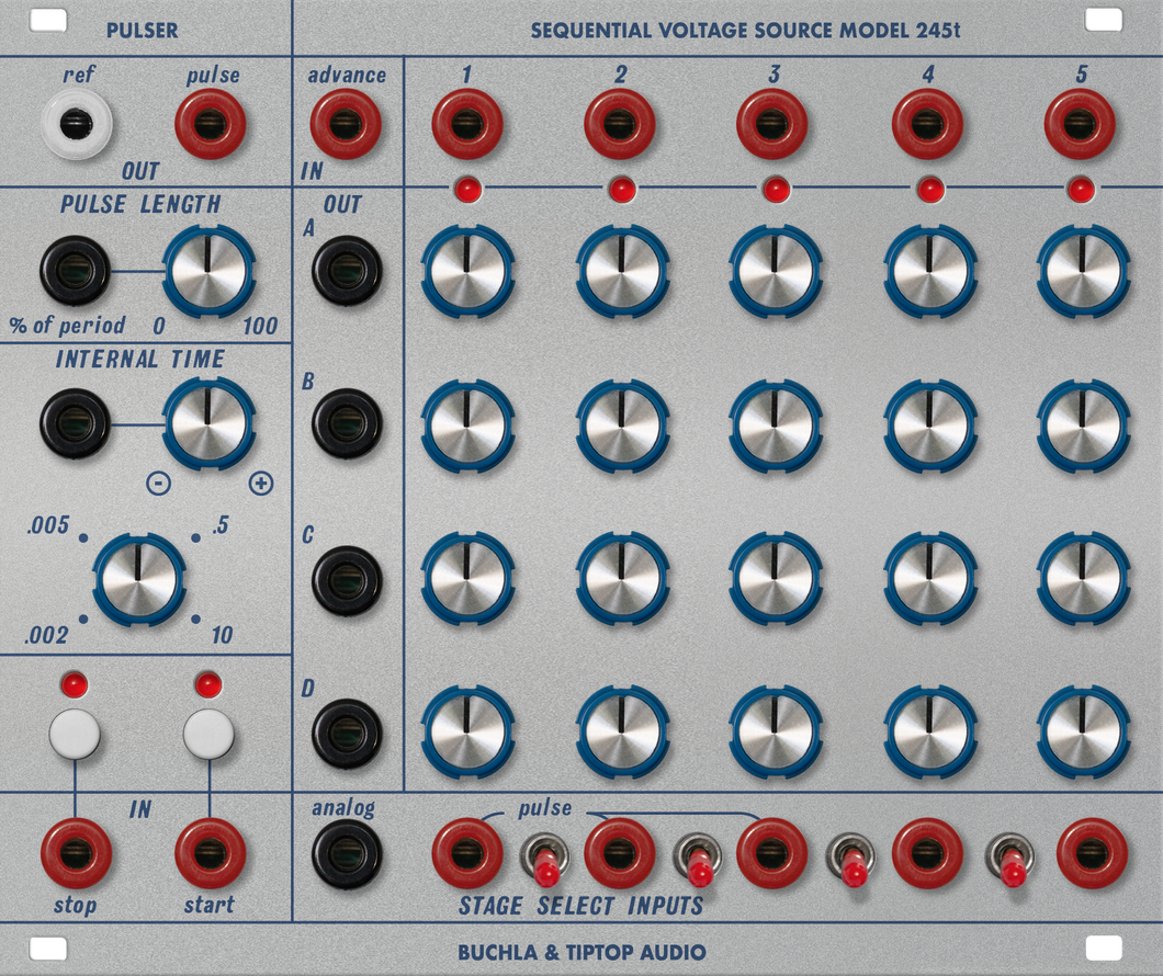 Tiptop Audio Buchla Sequential Voltage Source Model 245t